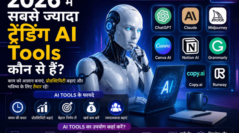 सबसे ज्यादा Trending AI Tools कौन से हैं?