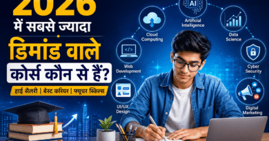 सबसे ज्यादा डिमांड वाले In-Demand Courses कौन से हैं?