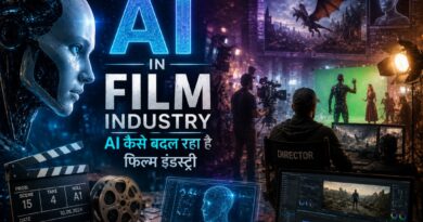 AI in Film Industry - VFX, dubbing, virtual production