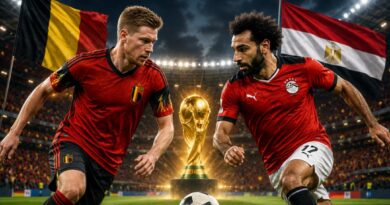 Belgium vs Egypt