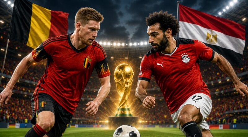 Belgium vs Egypt