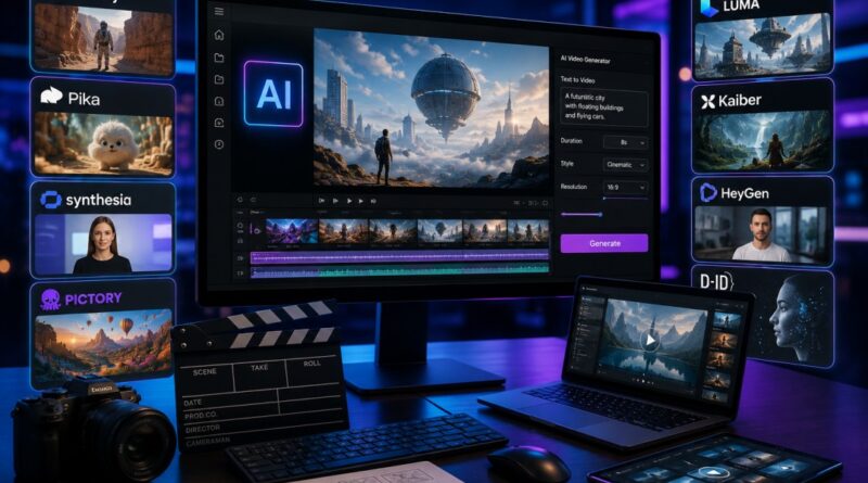 Best AI Video Generator Tools - create videos with AI