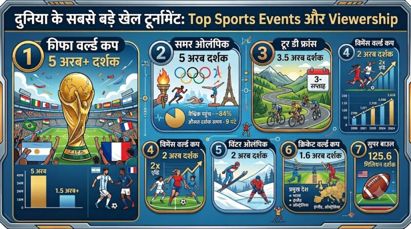 Biggest sports tournaments in the world by viewership