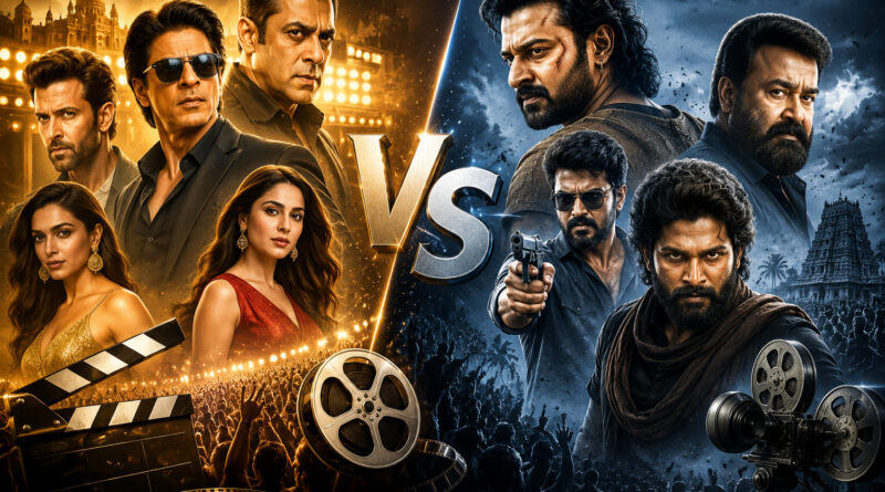 Bollywood vs South Cinema - comparison of Indian cinema