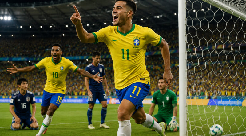 Brazil vs Japan World Cup 2026: मार्टिनेली के लेट गोल से ब्राजील जीता 1 Brazil vs Japan World Cup 2026 - Martinelli late winner 2-1