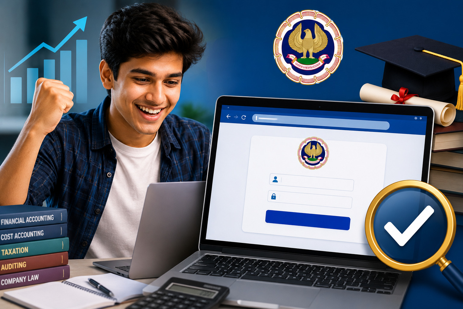 CA Inter Result May 2026: ICAI Link और कैसे चेक करें