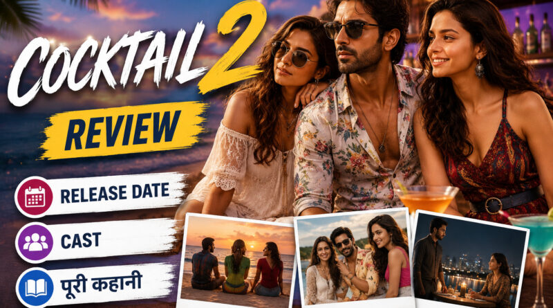 Cocktail 2 - Shahid Kapoor, Kriti Sanon, Rashmika Mandanna