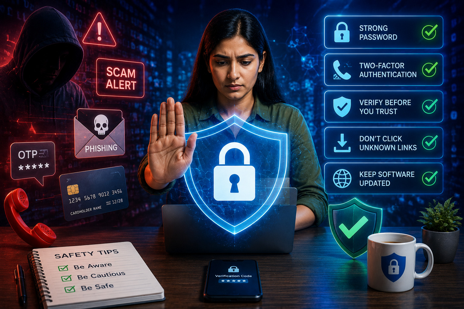 Cyber Fraud से खुद को कैसे बचाएं? 2 Cyber Fraud Protection - stay safe from online fraud