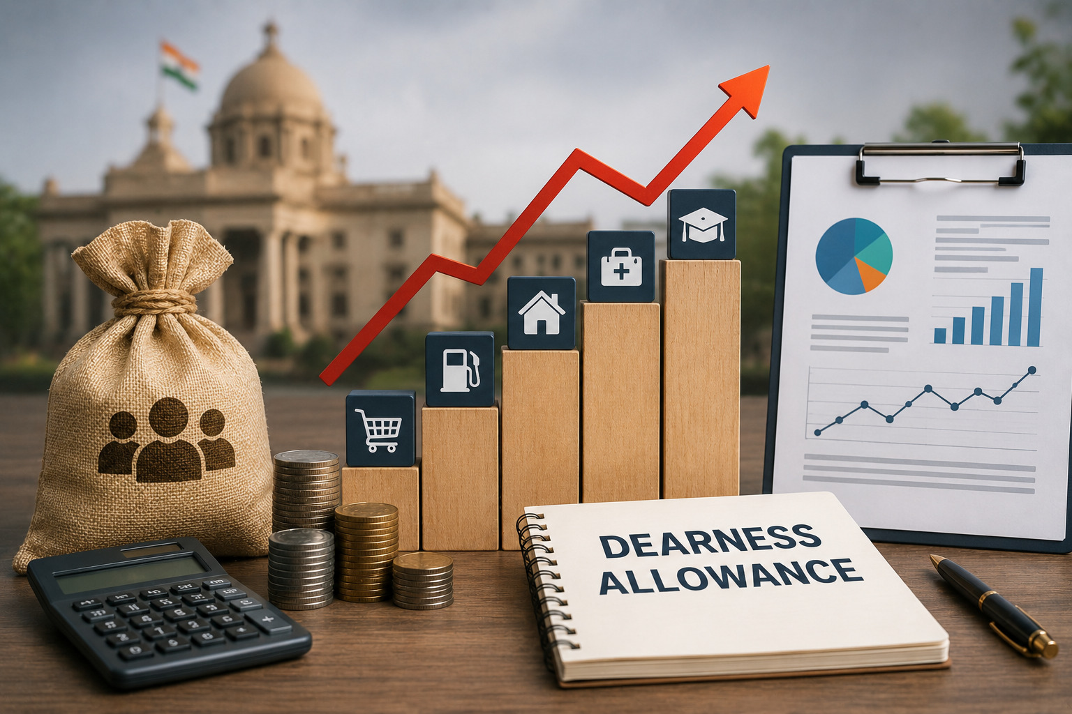 महंगाई भत्ता (Dearness Allowance) क्या है और कैसे तय होता है? 2 Dearness Allowance - mehangai bhatta for government employees