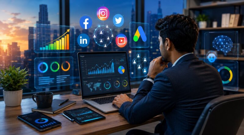 Digital Marketing से Business Grow करने की Complete Guide — SEO, Social Media और Ads
