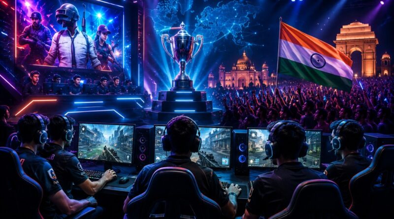 भारत में ई-स्पोर्ट्स का भविष्य 1 Future of Esports in India - gaming and esports growth