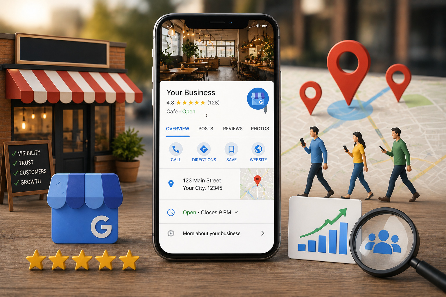 Google My Business से Local Customers कैसे पाएं? 2 Google My Business - get local customers