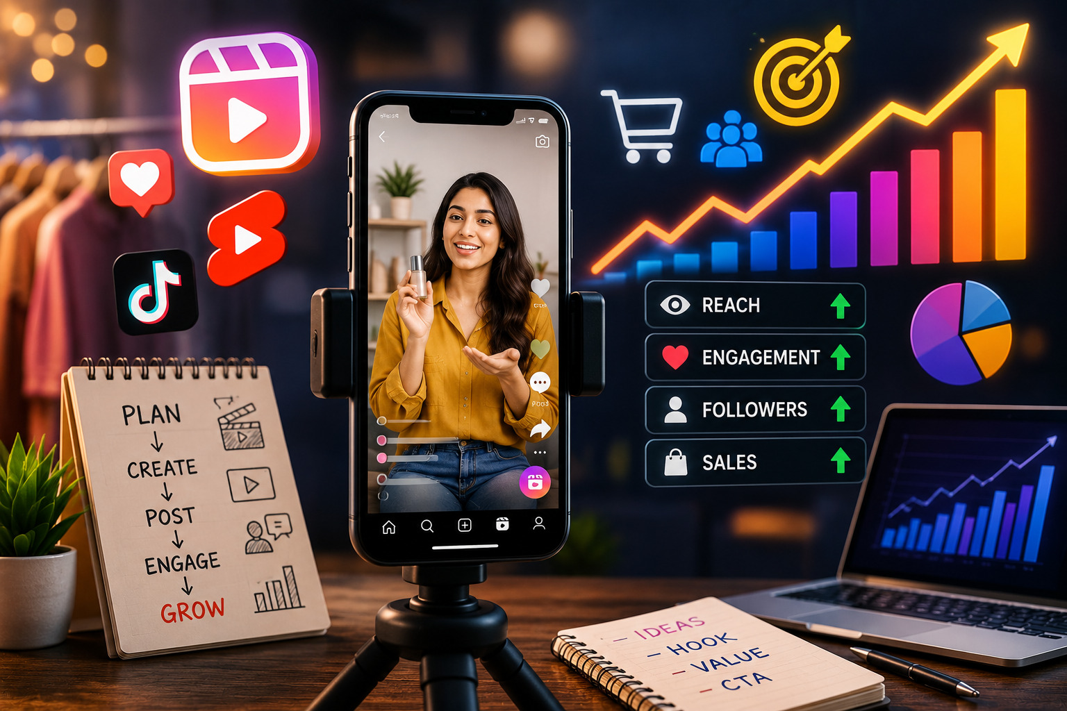 Grow Business with Reels - short videos for business growth