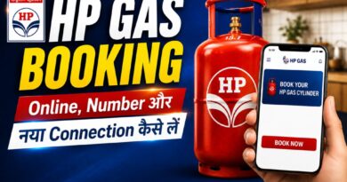 HP Gas LPG booking number and online process