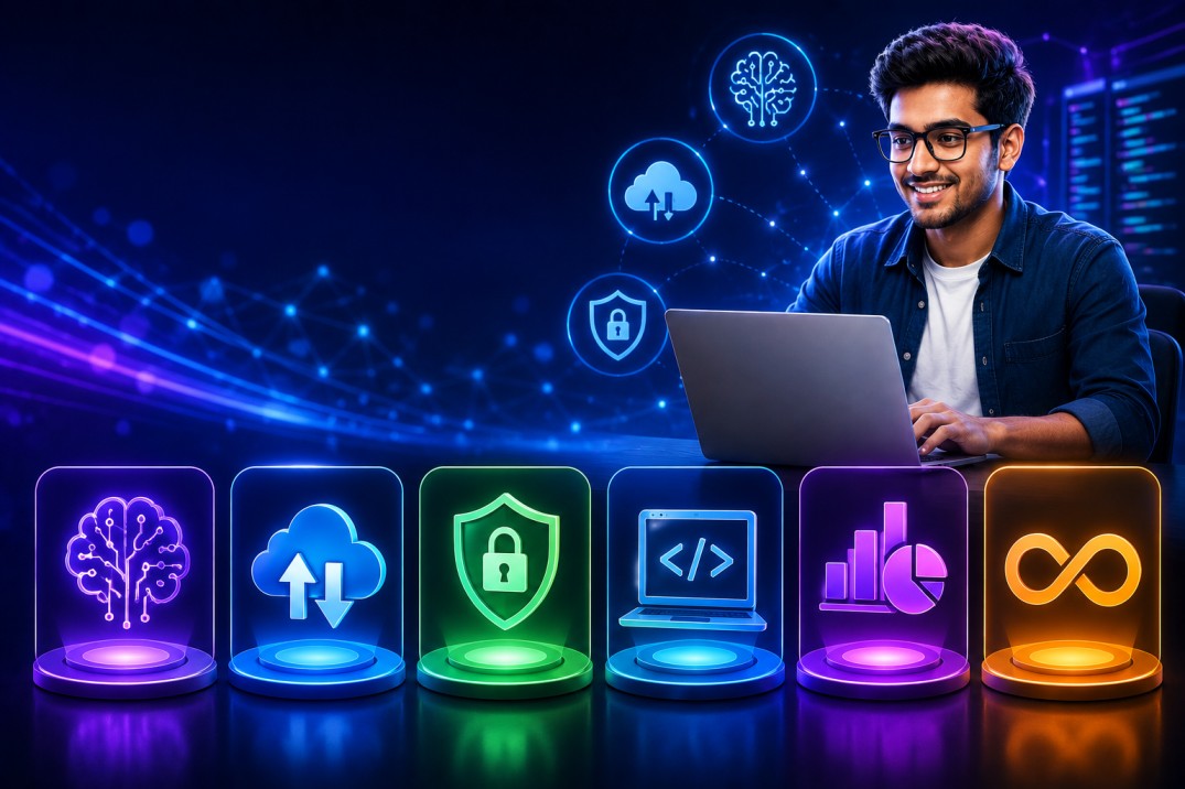 सबसे ज्यादा डिमांड वाली Tech Skills 2026: Top Career Options