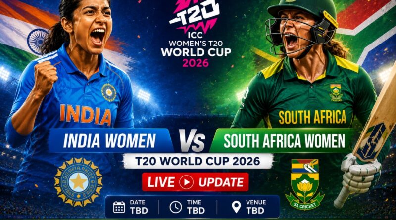 India Women vs South Africa Women T20 World Cup 2026
