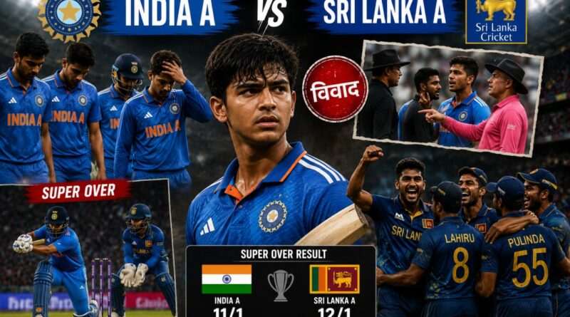 India A vs Sri Lanka A
