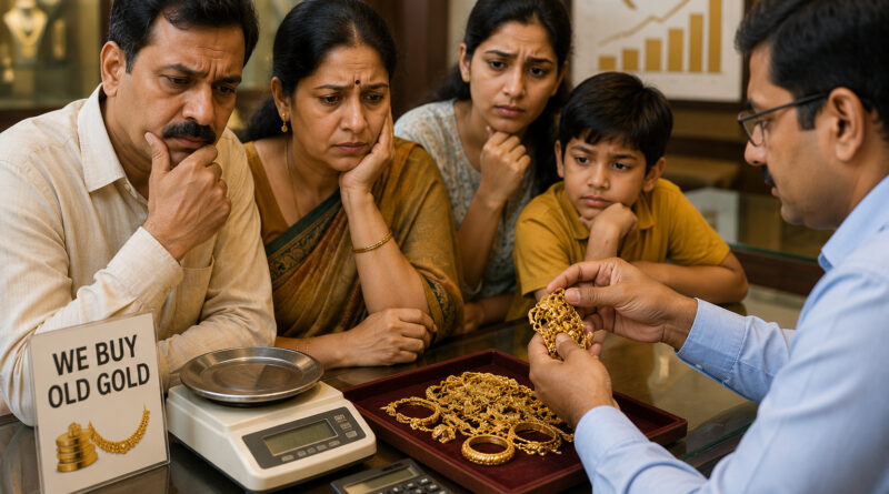 Indian Households Selling Old Gold: भारतीय परिवार पुराना सोना क्यों बेच रहे हैं? 1 Indian Households Selling Old Gold - gold jewellery at record prices 2026