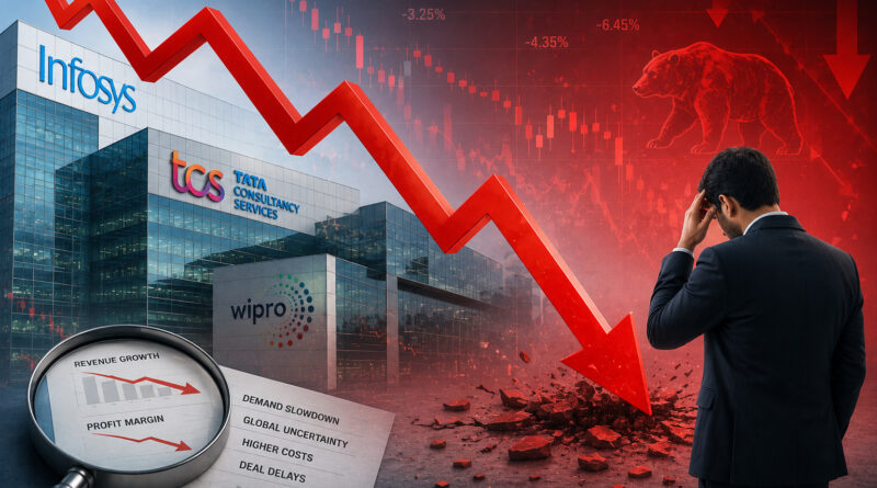 Why IT Stocks Are Falling Today - Infosys, TCS, Wipro