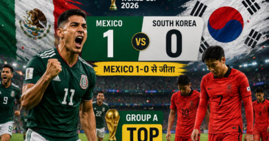 Mexico vs South Korea World Cup 2026 result