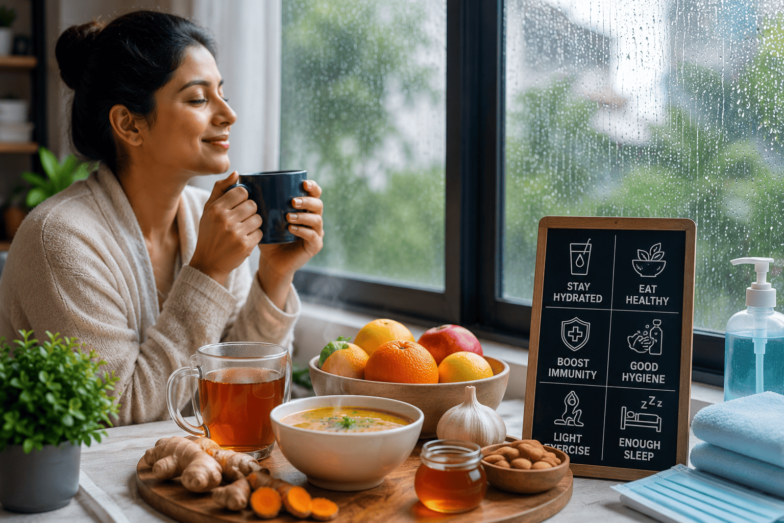 Monsoon Health Tips: बरसात में बीमारियों से बचाव