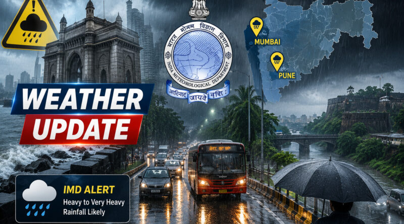 Mumbai Rains Weather Update: IMD Alert, Pune में भी बारिश 1 Mumbai Rains Weather Update - IMD alert heavy rain