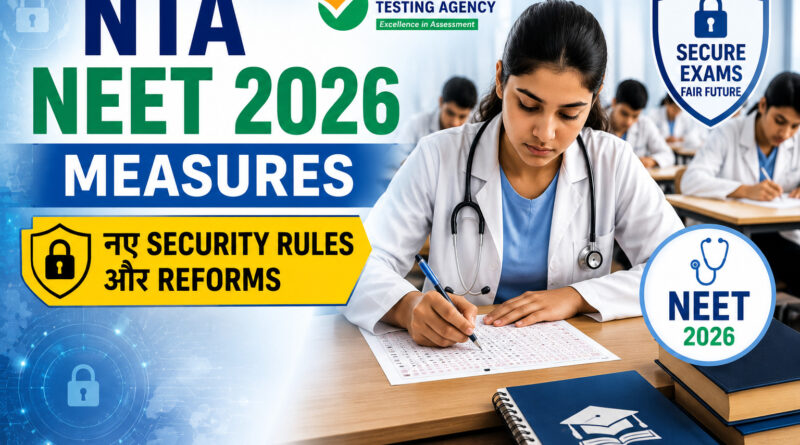 NTA NEET 2026 Measures - biometric and security rules