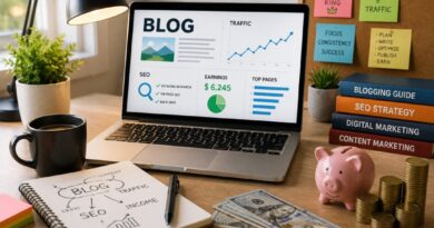 Online Income from Blogging and SEO