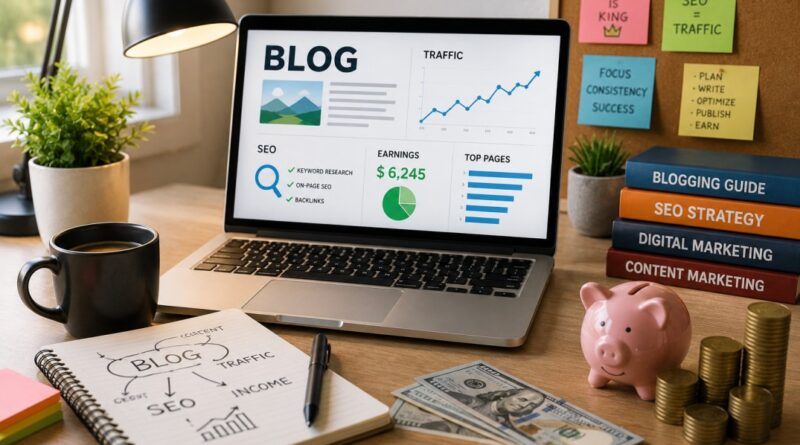 Online Income from Blogging and SEO