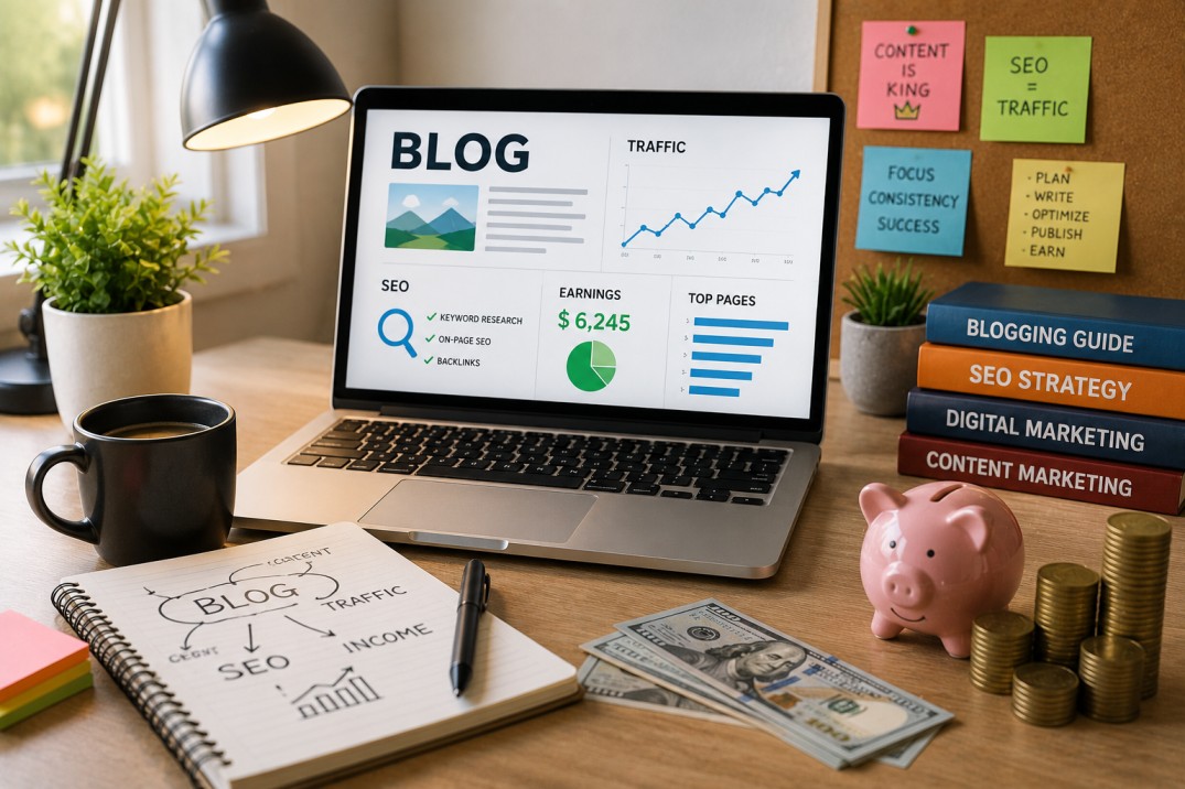 Blogging और SEO से Online Income कैसे करें? 2 Online Income from Blogging and SEO