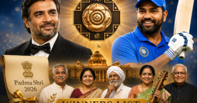 Padma Shri Award 2026 winners - Madhavan, Rohit Sharma