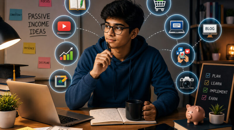 Passive Income Ideas for Students - earn while studying