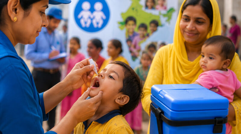 Polio Drops 2026: पोलियो ड्रॉप्स कब और कहां मिलेंगी? 1 Polio Drops 2026 - free polio vaccination for children