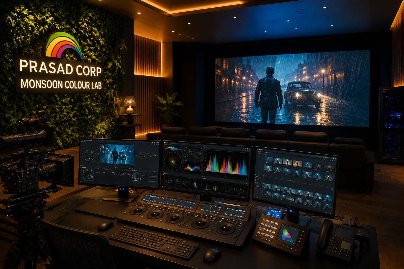 Prasad Corp Monsoon Colour Lab: भारत में फिल्म प्रोडक्शन का नया इकोसिस्टम 2 Prasad Corp Monsoon Colour Lab partnership - India film production ecosystem