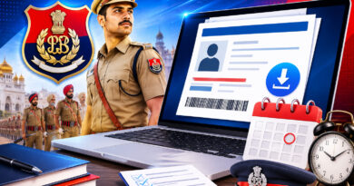 Punjab Police Constable Admit Card 2026 - download hall ticket