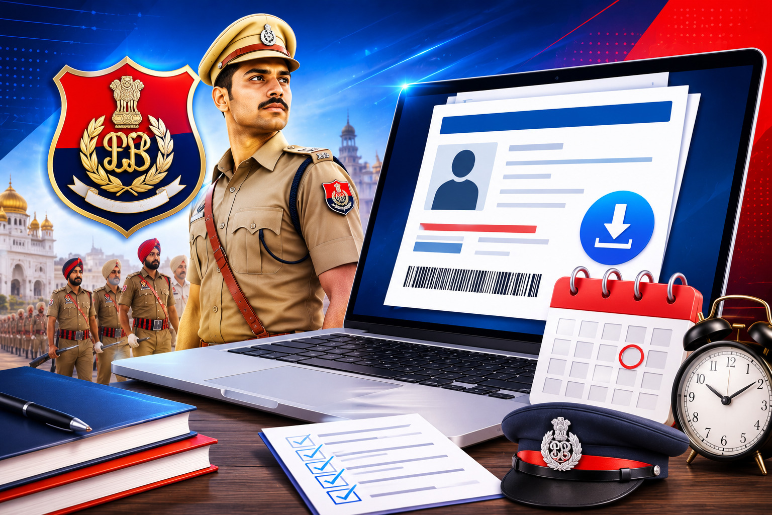 Punjab Police Constable Admit Card 2026: Download Link और Exam Date