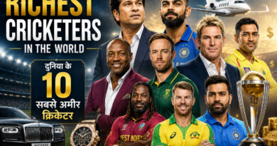 Richest Cricketers in the World - Sachin, Dhoni, Kohli