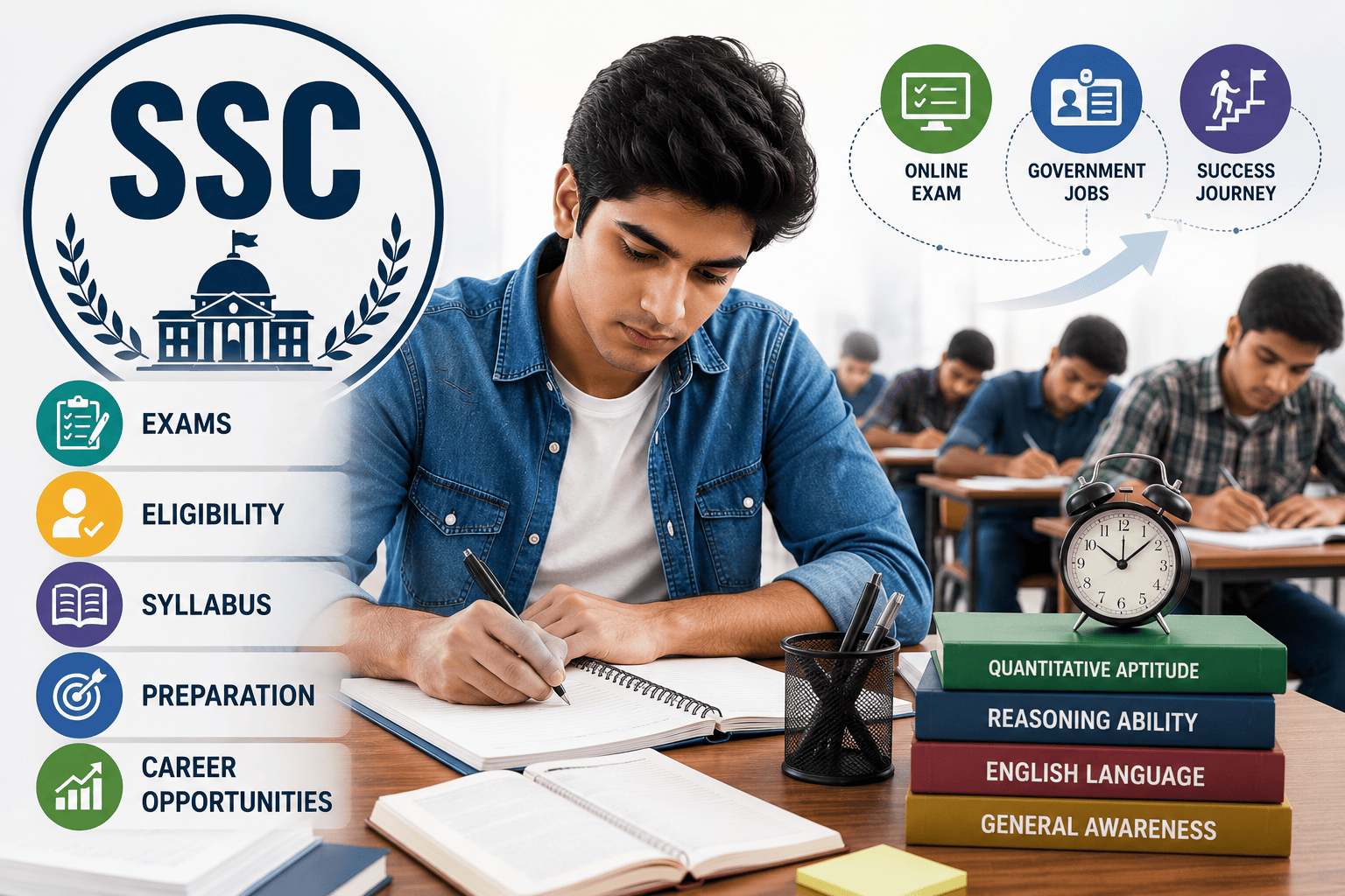 SSC क्या है: Exams, Eligibility और तैयारी की पूरी जानकारी