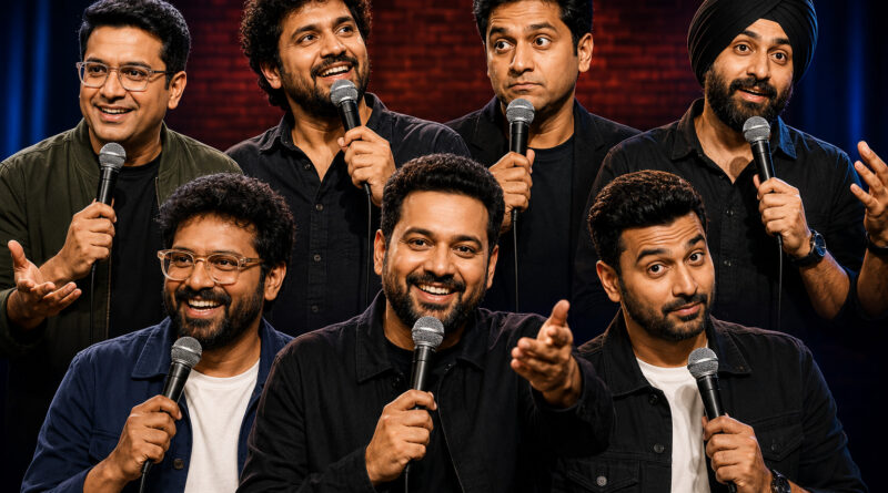 Top Stand-up Comedians in India - best Indian comedians
