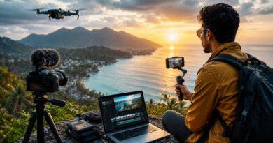 Travel Vlogging से पैसे कैसे कमाएं - camera के साथ travel content बनाता vlogger