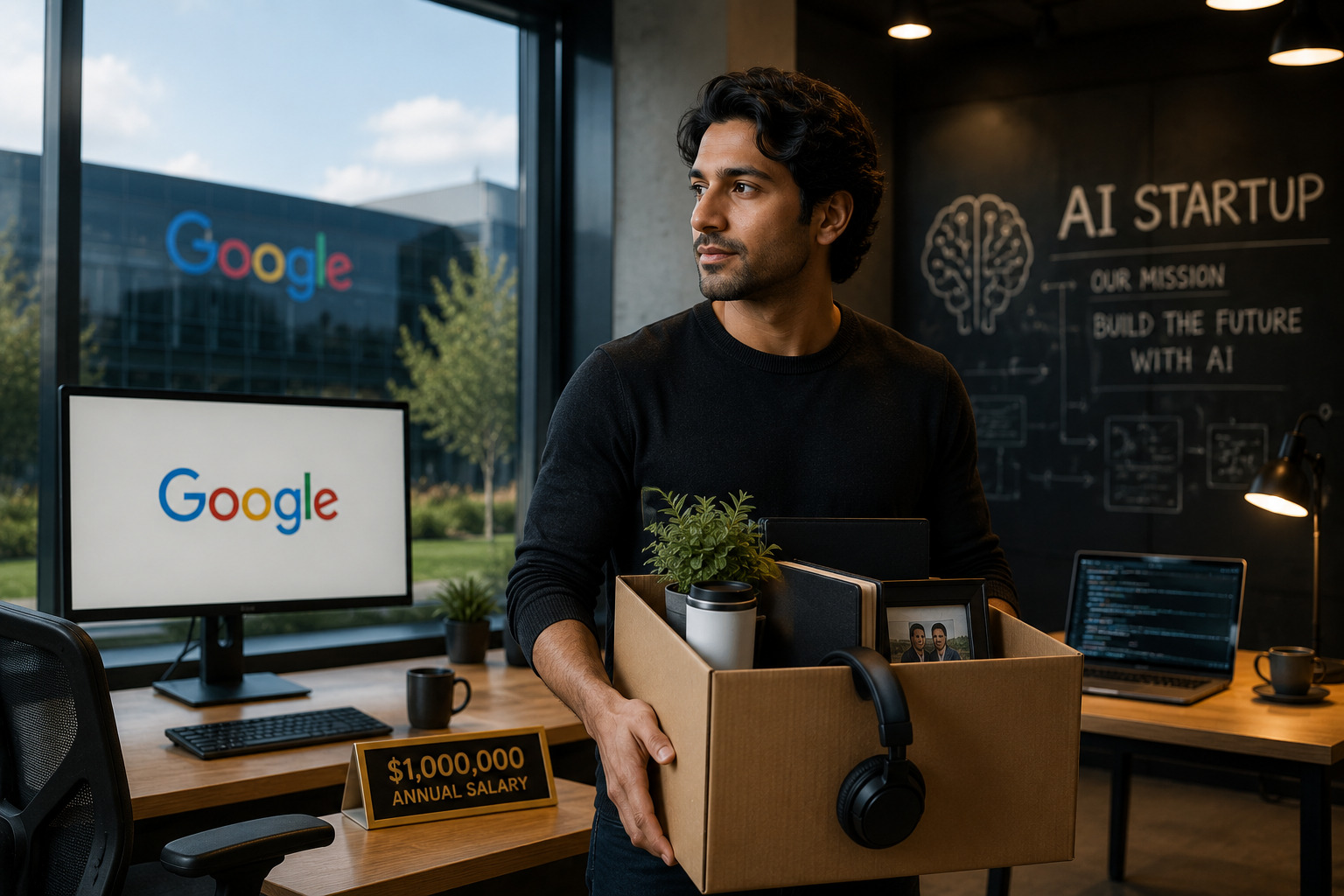 Yousuf Imran Google Resignation: $1M सैलरी छोड़ AI स्टार्टअप क्यों? 2 Yousuf Imran Google Resignation - left $1M job for AI startup Mangosteen Studio