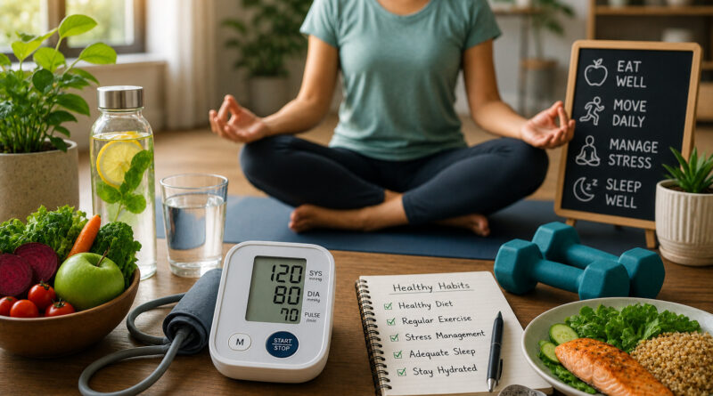 Blood Pressure Control Tips - lifestyle changes for BP management