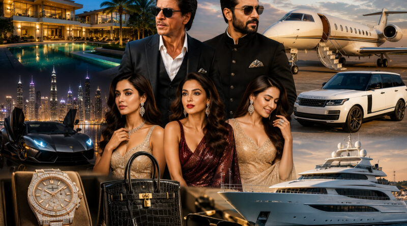 Bollywood Stars Luxury Lifestyle - homes cars vacations