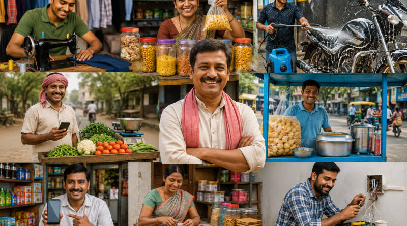 Business Ideas for Less Educated - small business options India