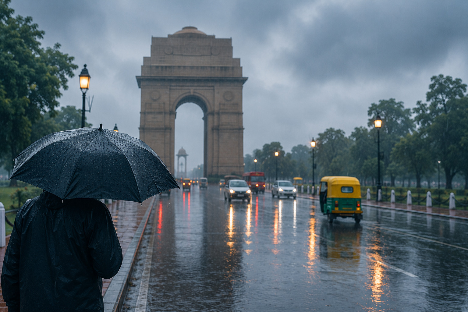 Delhi Weather Today: बारिश का मौसम, जानें ताजा हाल 2 Delhi Weather Today - monsoon rain and temperature update July 2026