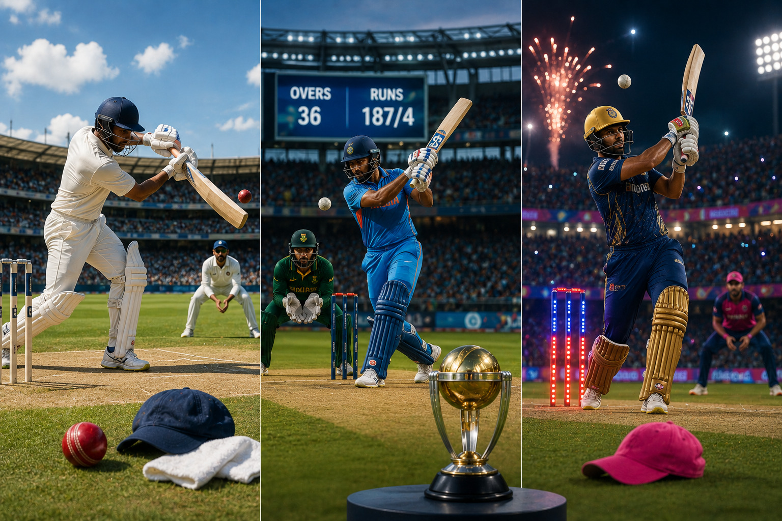 Home 3 टेस्ट, ODI और T20 में क्या अंतर है?