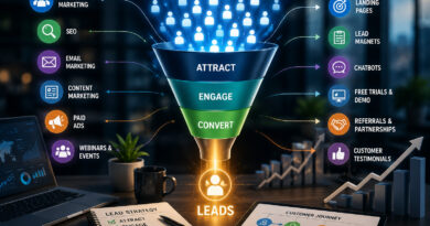 Effective Lead Generation Strategies - business marketing tips
