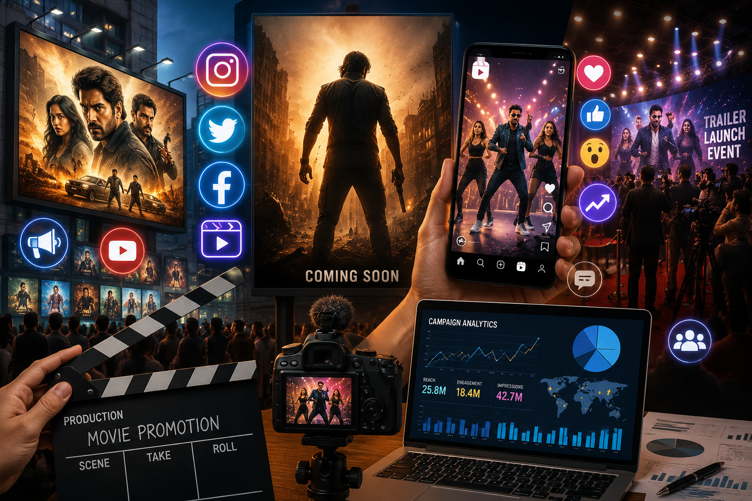 Film Promotion New Trends - social media reels and influencer marketing