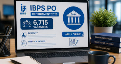 IBPS PO Vacancies 2026 - 6715 Probationary Officer posts, apply at ibps.in