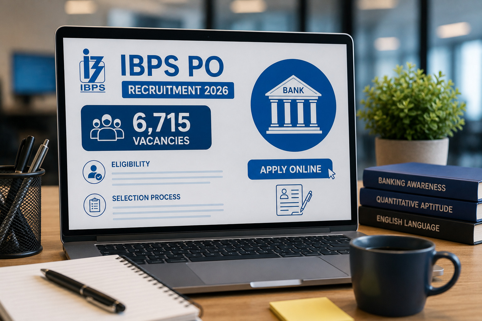 Home 33 IBPS PO Vacancies 2026: 6,715 पदों पर भर्ती, ऐसे करें आवेदन
